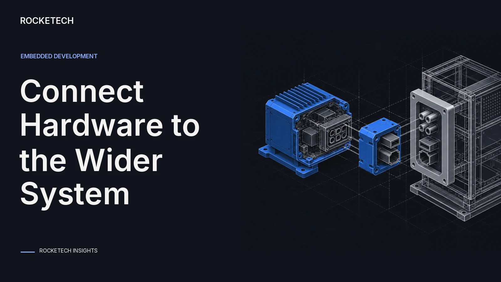 An embedded device meets a gateway through an adjustable connector with visibly different contact profiles.
