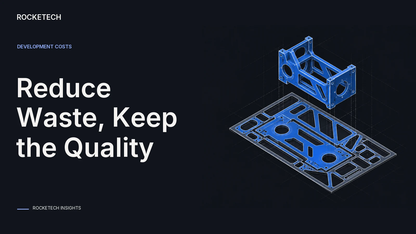 A carefully nested technical assembly minimizes offcuts while retaining its load-bearing ribs.