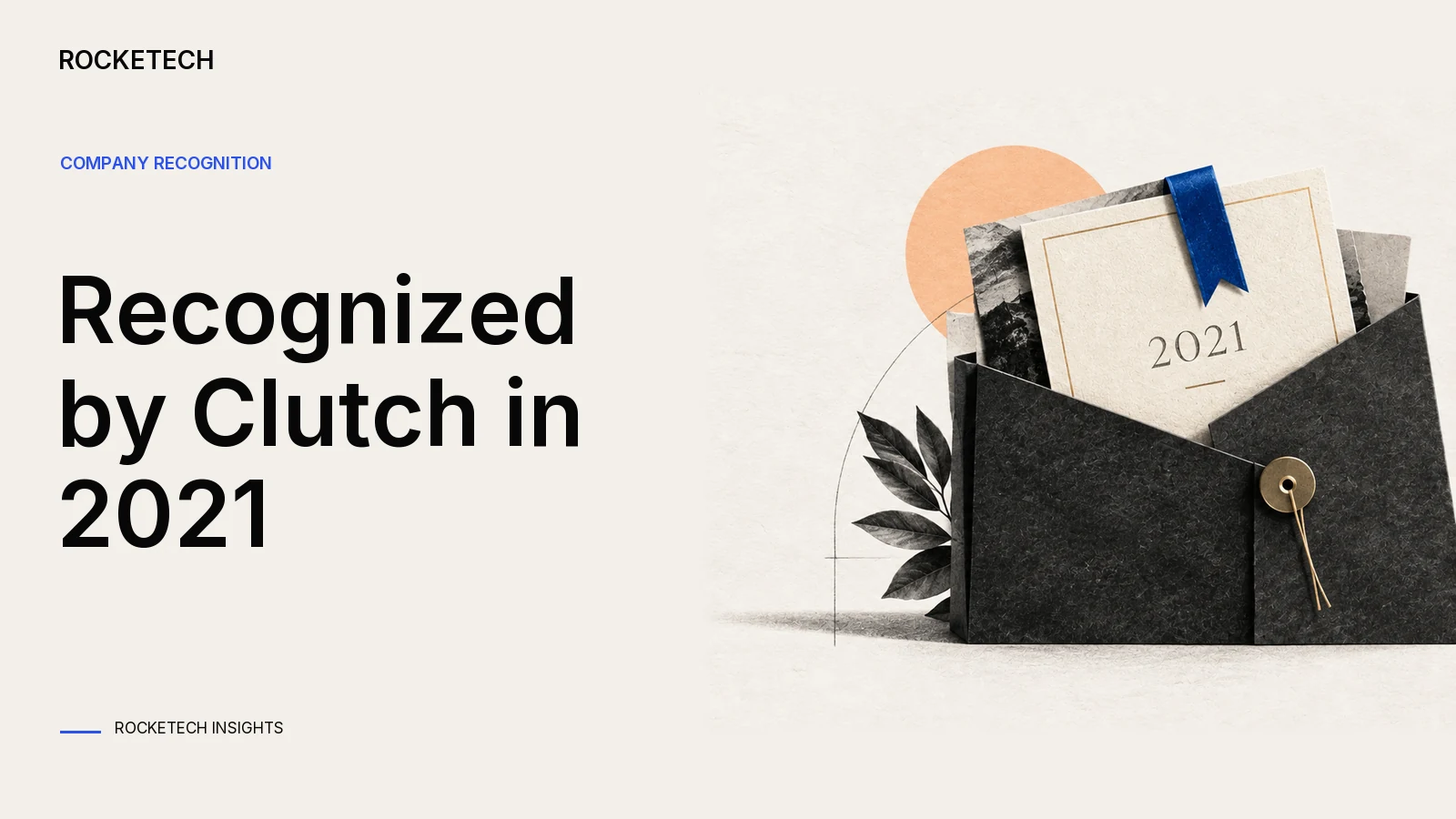 An archival invitation with a restrained ribbon sits inside a carefully assembled portfolio.