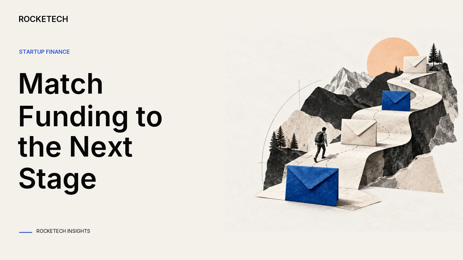 Supply envelopes sit before successive sections of an unfolding paper expedition strip.